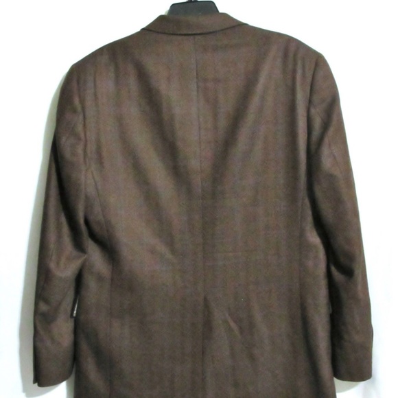 HART SCHAFFNER MARX BROWN SPORT COAT 40 REGULAR - Picture 4 of 4